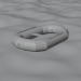 3d model inflatable boat - preview