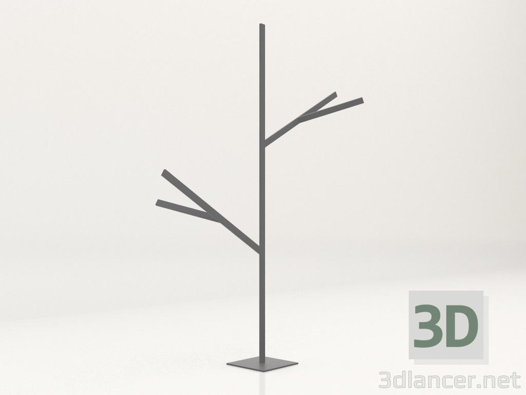 3D Modell Lampe M1 Baum (Anthrazit) - Vorschau