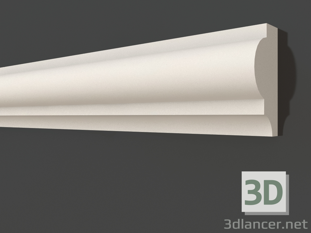 modèle 3D Moulure en plâtre LG 120 (41x20) - preview