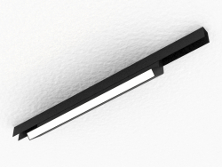 चुंबकीय busbar के लिए एलईडी दीपक (DL18787_Black 20W)