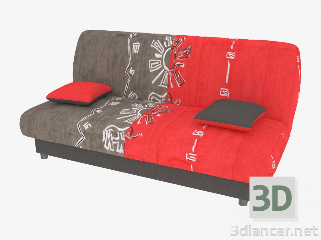 3d модель диван Ніор – превью