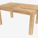 3d model Dining table (SE.1063 140-240x76x90cm) - preview