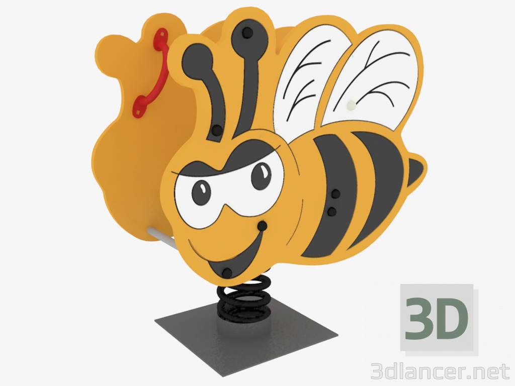 Modelo 3d Cadeira de balanço de parque infantil Bee (6108) - preview