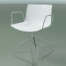 3D modeli Sandalye 0207 (döner, kolçaklı, krom, polipropilen PO00401) - önizleme