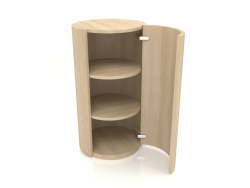 Cabinet (with open door) TM 09 (D=503х931, wood white)