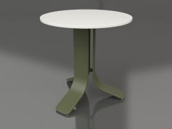 Coffee table Ø50 (Olive green, DEKTON Zenith)