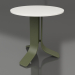3d model Coffee table Ø50 (Olive green, DEKTON Zenith) - preview