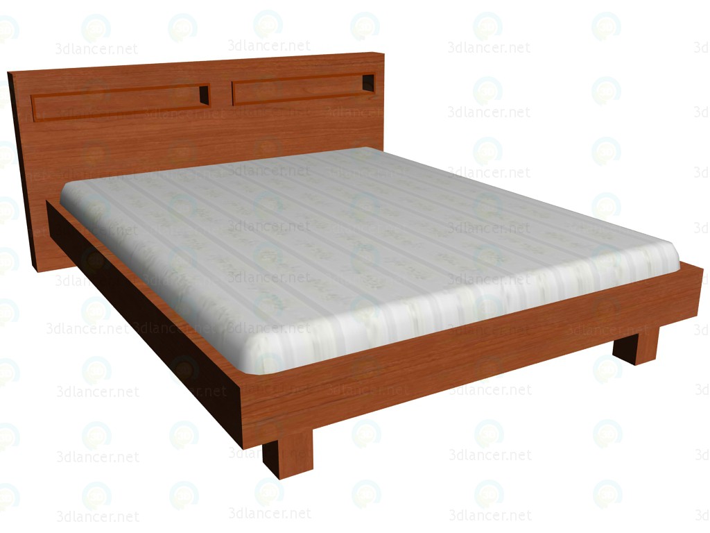 3d модель Ліжко 160 х 200 – превью