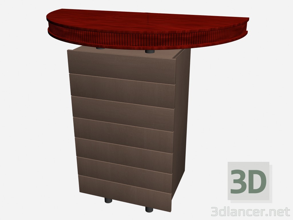 3d model Chest of drawers 2 Ruthy - preview