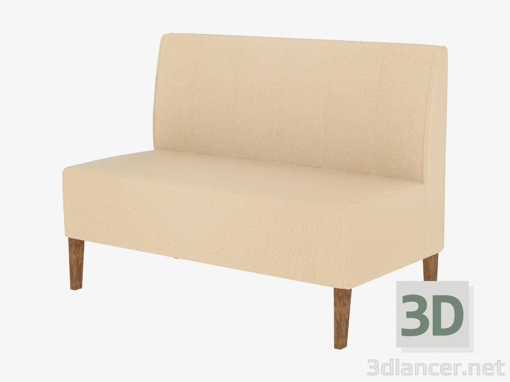 3d model Leather Sofa AKN 5507 - preview