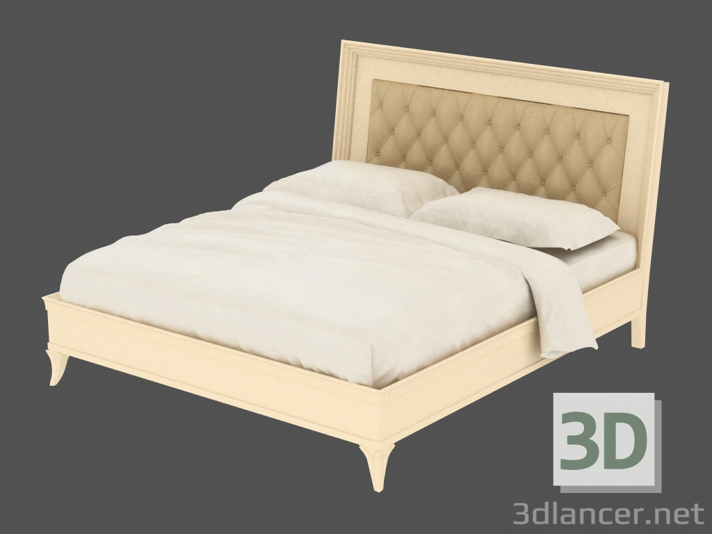 3d model Double bed LTTOD3-197 - preview