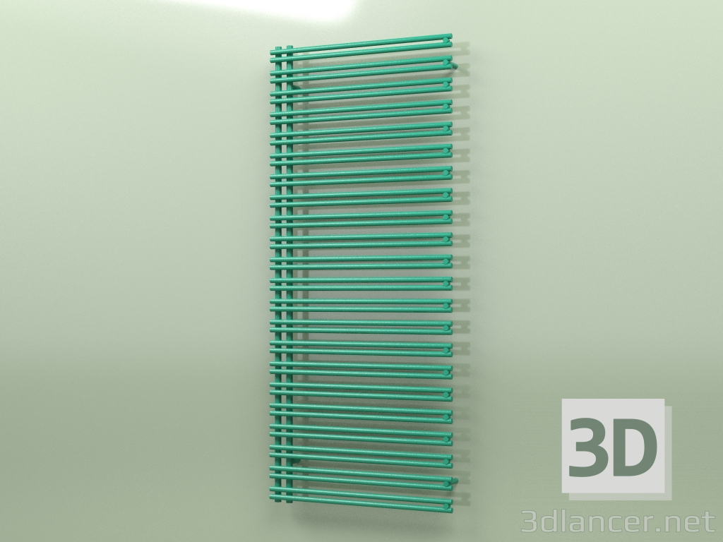 3D modeli Isıtmalı havlu askısı - Ratea (1750 x 750, RAL - 6016) - önizleme