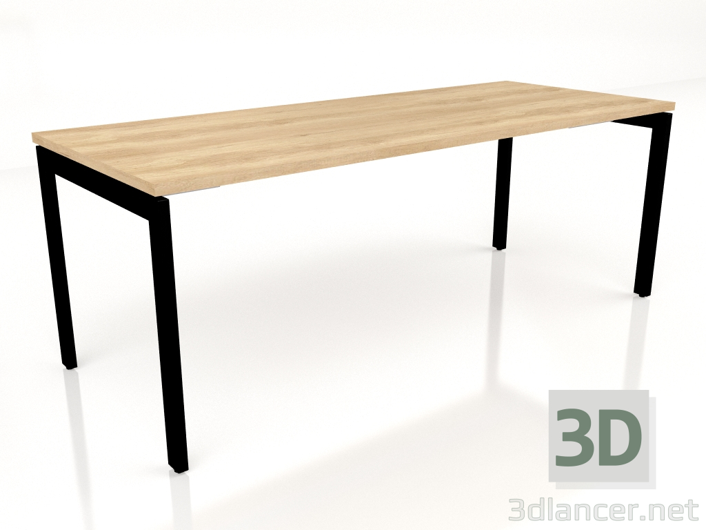 3D modeli Çalışma masası Ogi U BOU27 (2000x800) - önizleme