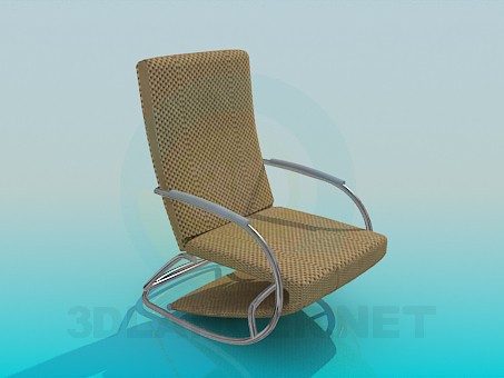 3d model Modern rocking chair - preview