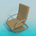 3d модель Современное кресло-качалка – превью