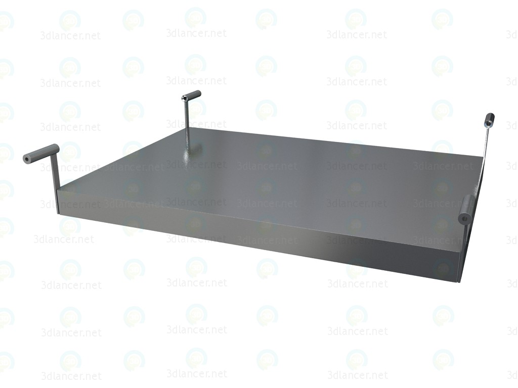 modèle 3D Plateau de table 8 TBS50 - preview