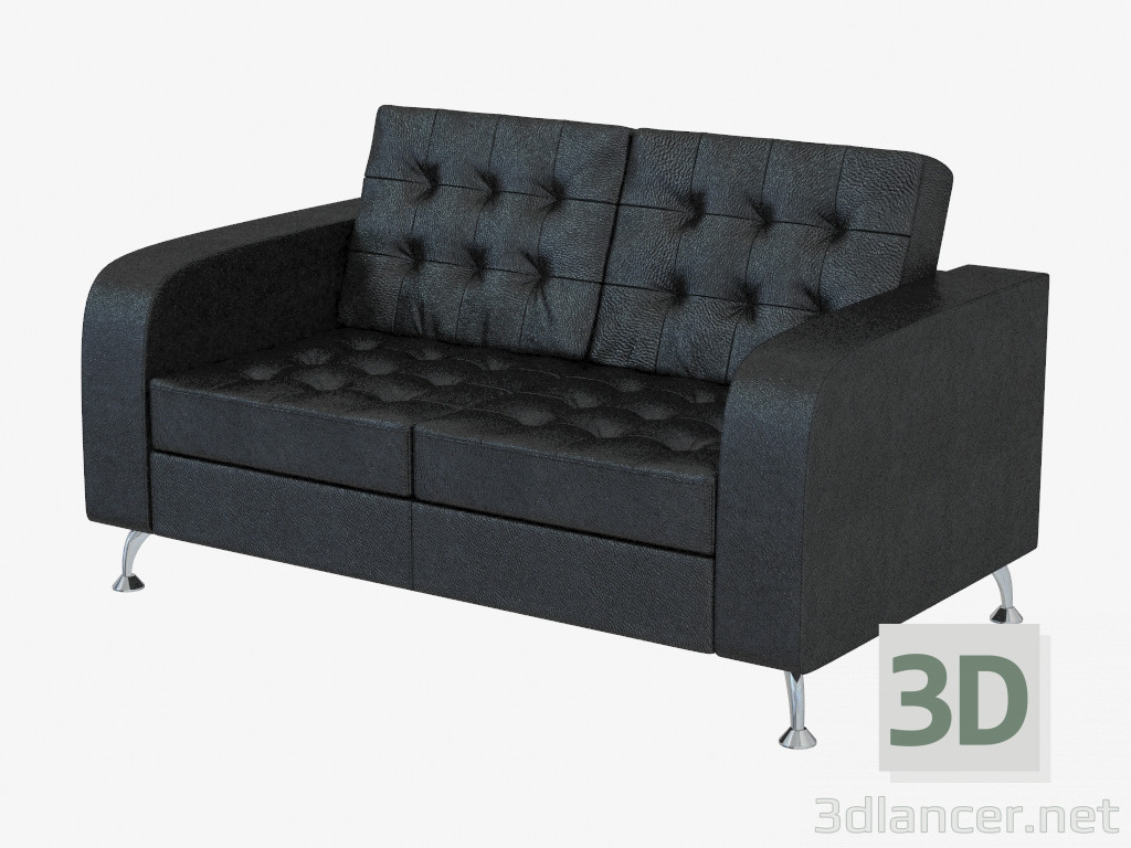 3d model sofá de cuero Rolf Lyuks (RFB-02) - vista previa