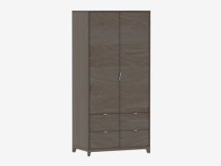 Wardrobe CASE № 4 - 1000 with drawers (IDC018007000)