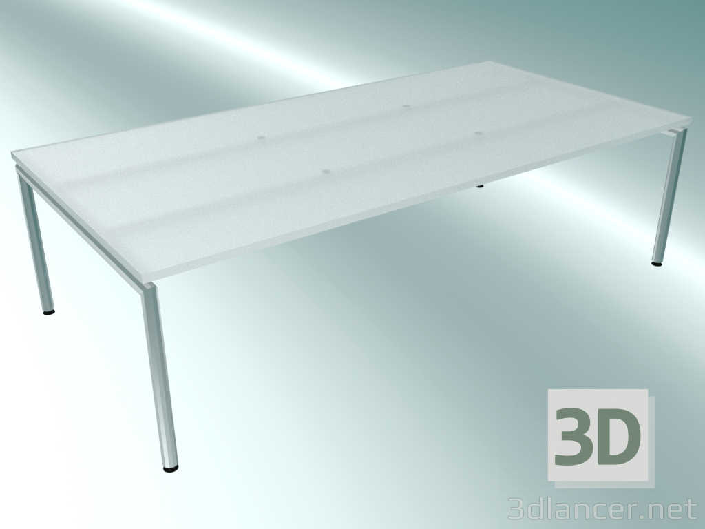 3D Modell Großer Tisch (S1, 1600x460x800 mm) - Vorschau
