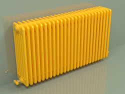 Radiateur TESI 6 (H 600 25EL, Jaune melon - RAL 1028)