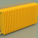 modèle 3D Radiateur TESI 6 (H 600 25EL, Jaune melon - RAL 1028) - preview