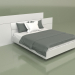 3d model Double bed Lf 2016 (White) - preview