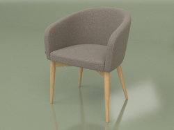 Cadeira Torino (carvalho branco)