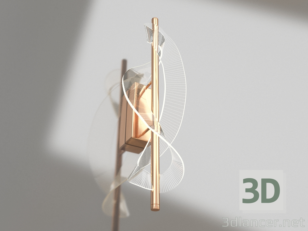 modèle 3D Applique Jill or (08047.33) - preview