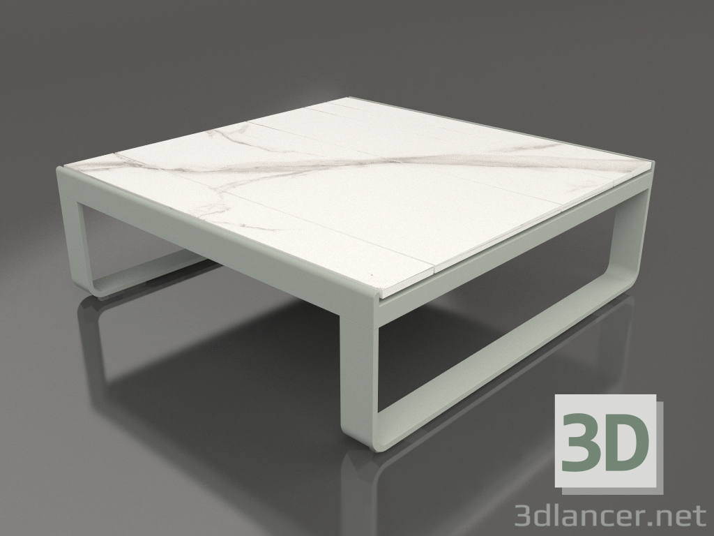 modello 3D Tavolino 90 (DEKTON Aura, Grigio cemento) - anteprima