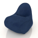 modello 3D Pouf Lagom (tessuto 1) - anteprima