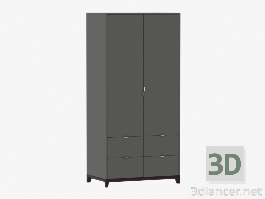 3D Modell Kleiderschrank CASE №4 - 1000 mit Schubladen (IDC0181021226) - Vorschau