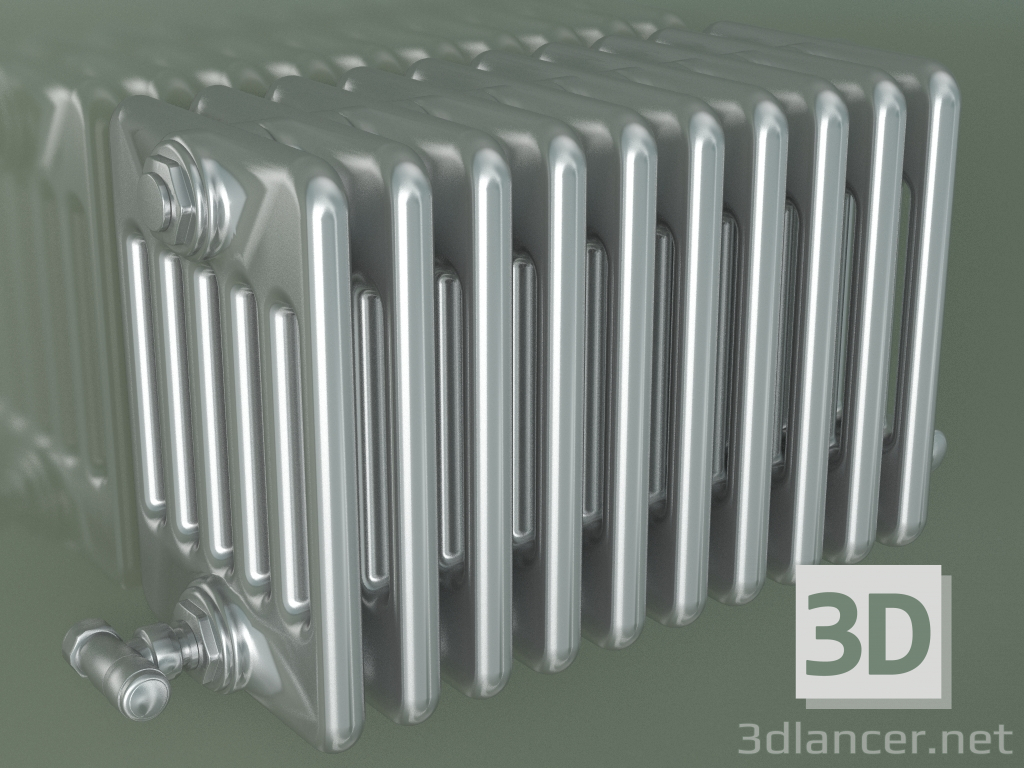3d model Radiador tubular PILON (S4H 6 H302 10EL, technolac) - vista previa