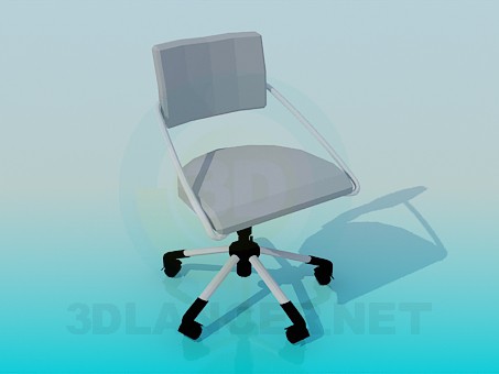 3D Modell Stuhl Büro - Vorschau