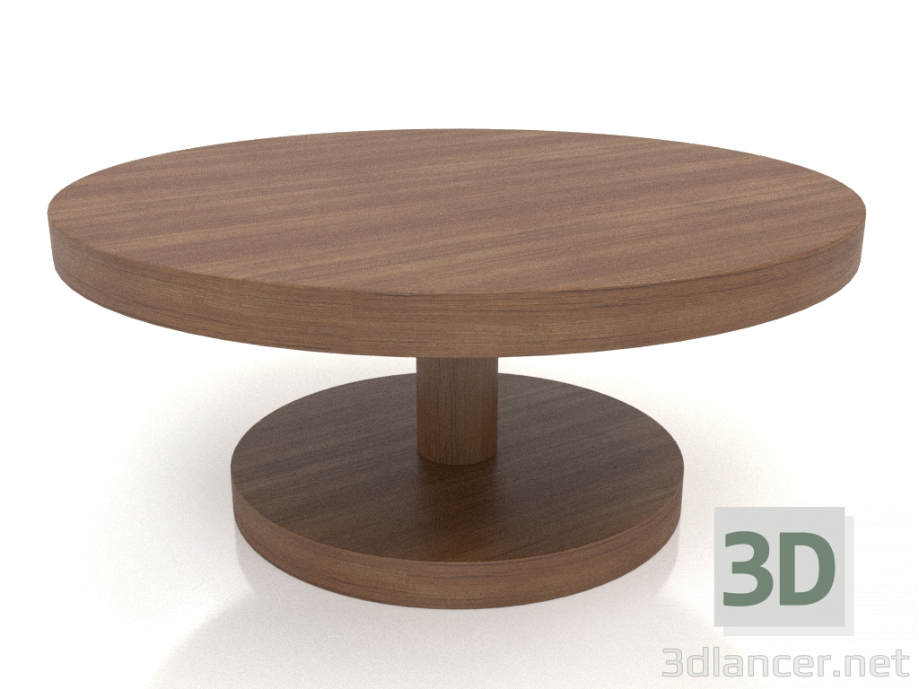 Modelo 3d Mesa de centro JT 022 (D=800x350, madeira castanha clara) - preview