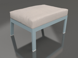 Pouf per sedia (grigio blu)