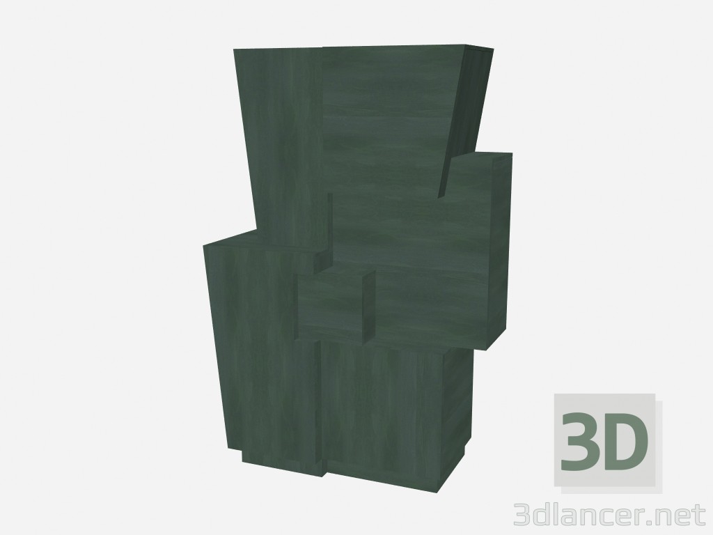 3D modeli Bar sistemi 1 - önizleme
