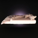 3D yatak örtüleri modeli satın - render