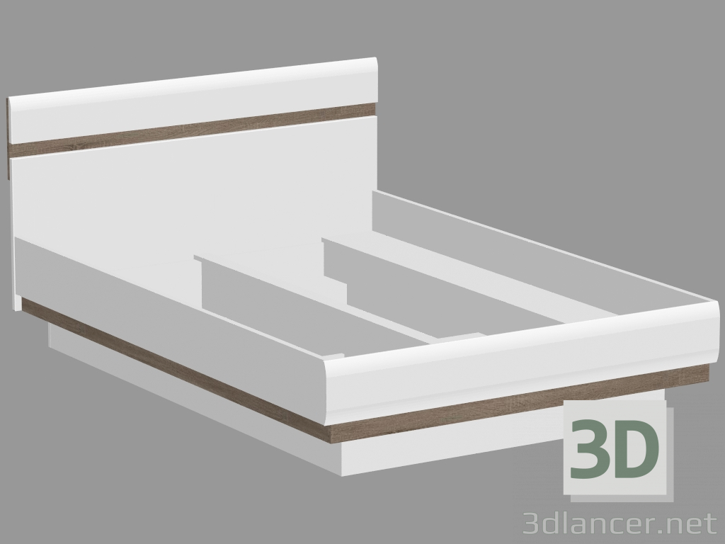 3D modeli Yatak 140 (TİP 91) - önizleme