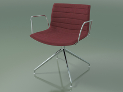 Chair 3125 (swivel, with armrests, LU1, with removable padding)