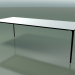 3D Modell Rechteckiger Tisch 0806 (H 74 - 100 x 240 cm, Laminat Fenix F01, V39) - Vorschau