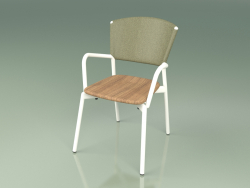 Chair 021 (Metal Milk, Olive)