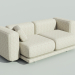 3d Sofa bas model buy - render