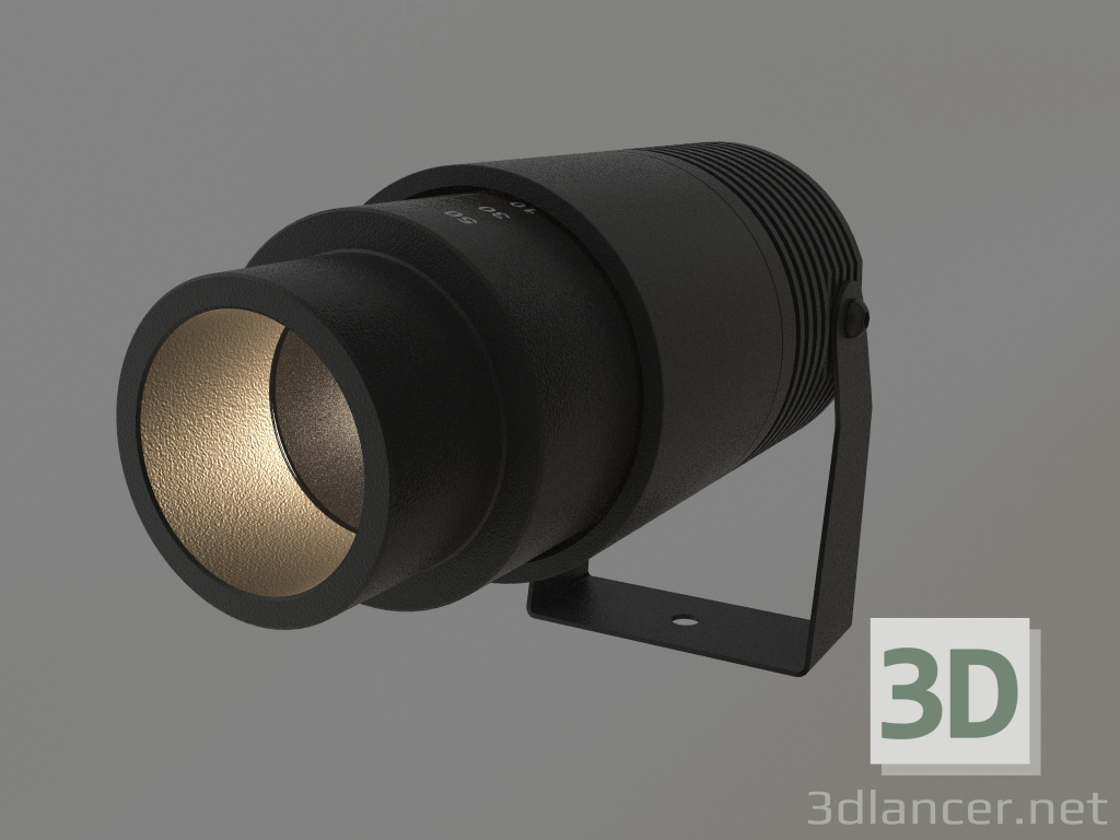 modello 3D Lampada ALT-RAY-ZOOM-R61-12W Warm3000 (DG, 10-60 gradi, 230V) - anteprima