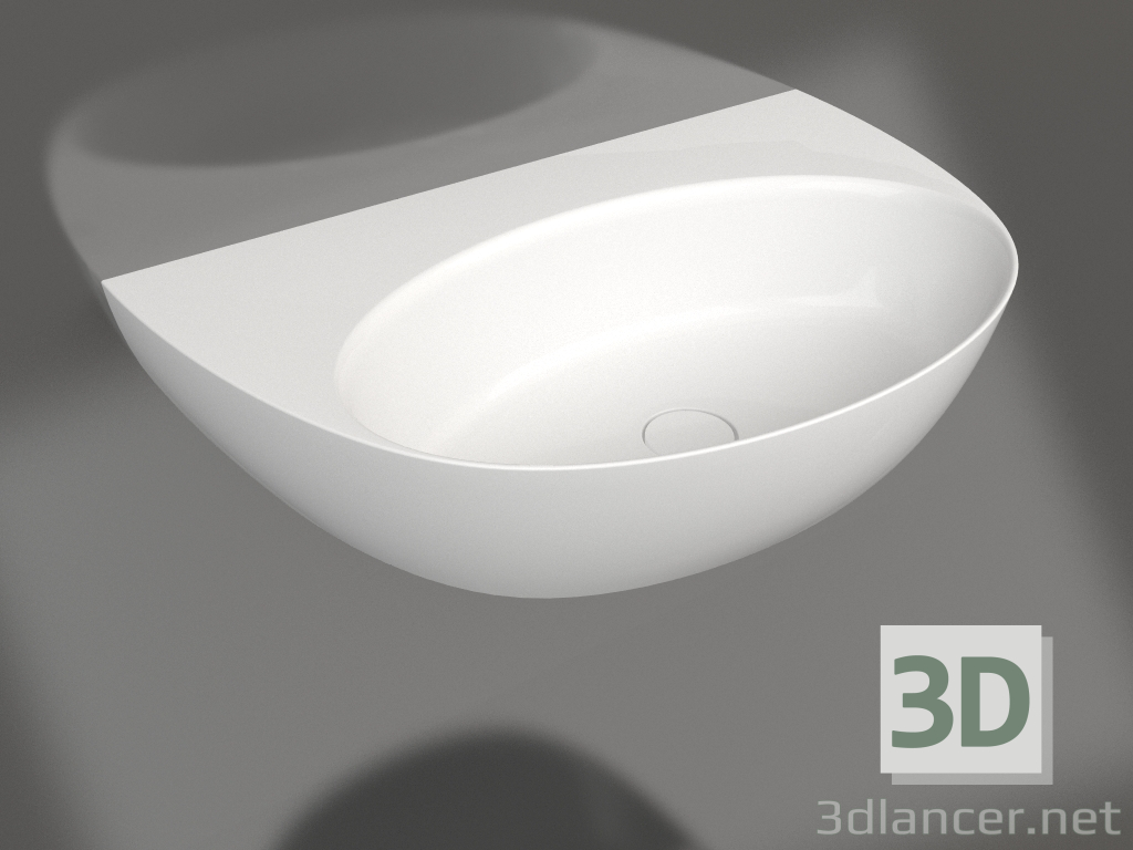 modèle 3D Lavabo suspendu ALDA WALL 03 - preview