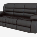 3D Modell Dreifaches Sofa Manchester - Vorschau