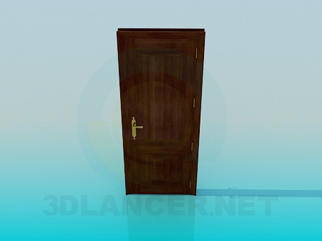 modèle 3D Porte intérieure - preview