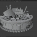 modello 3D di Torta comprare - rendering