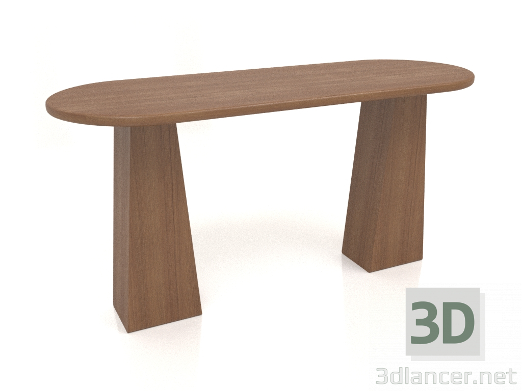 modello 3D Consolle KT 09 (1400x500x700, legno marrone chiaro) - anteprima