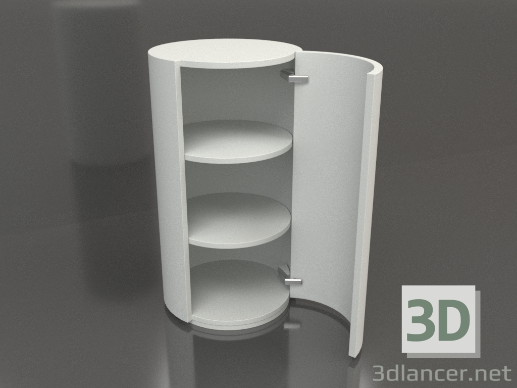 3D modeli Dolap (açık kapaklı) TM 09 (D=503х931, gri) - önizleme