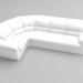 3d модель Кутовий диван Венера – превью